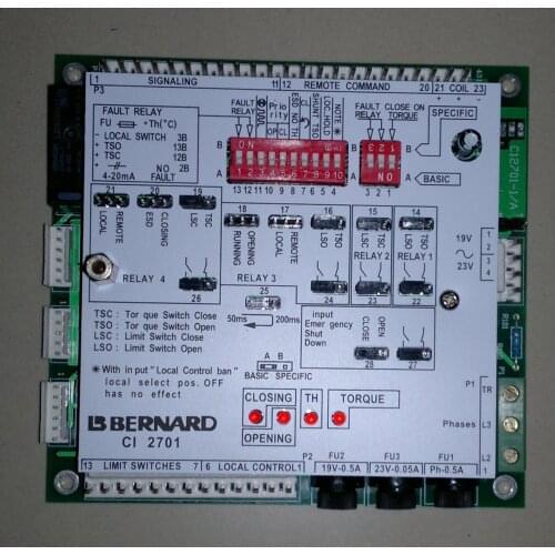 Actuator Control Board CI2701 Logic Control Board
