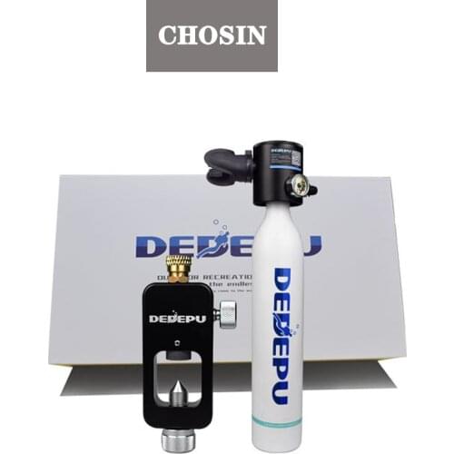 Portable diving respirator 0.5 liters, diving teaching fire rescue oxygen tank, snorkeling equipment, scuba breathing cylinder