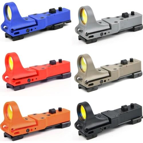 New Tactical Mini Red Dot Scope EX 182 Element SeeMore Railway C-MORE Reflex Sight Red Dot Sight 6 Color Optics