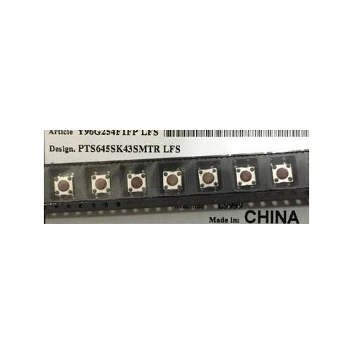 PTS645 K43 SMT SMD Tact Switch 6*6*4.3 four pin