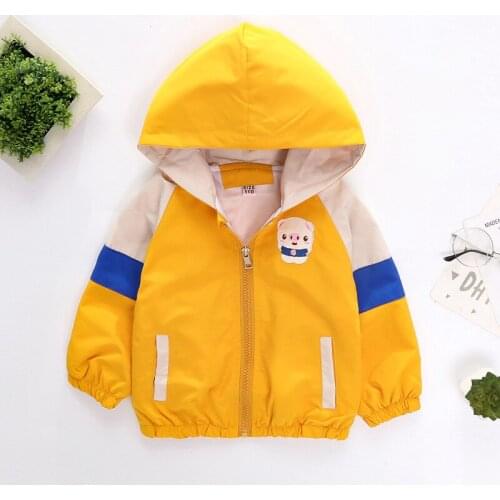 Boys Outerwear Children Hooded Outerwear Autumn Girls Warm Jacket Children Clothing Kids Fashion Coat Jacket Boys Jackets