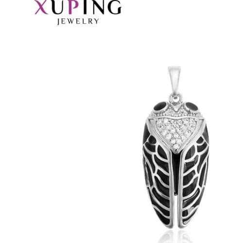 Xuping Fashion Cute Necklace Pendant Insect Shaped for Women Halloween Jewelry Christmas Gifts 33196