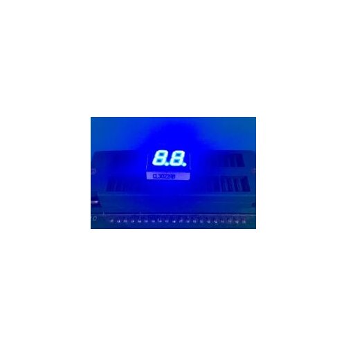 10PCS New 2 Bit 0.3 inch Digital Tube LED Display White/Blue Light 7 Segment Common Cathode/Anode