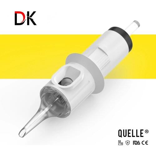 STIGMA 20PCS Tattoo Needles Revolution White Cartridge Round Liner Work for Tattoo Machines Different Size #0.3MM / 0.35MM