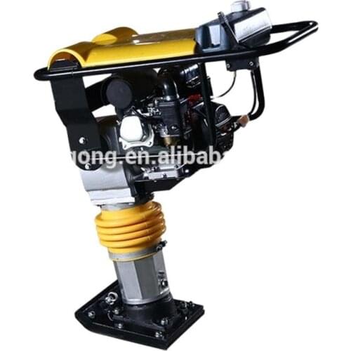 2020 Popular Electric Gasoline Impact Tamping High Frequency Vibratory Tamper Rammer Construction Machine CE Certification