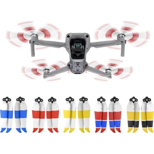 4pcs/set Release Blade Props Low Noise Colored Propellers for DJI Mavic Air 2 Foldable Propeller for DJI Mavic Air 2 Spare Parts
