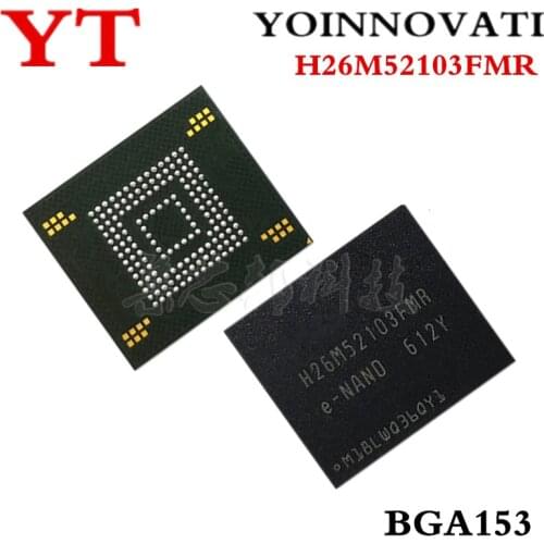 5PCS/LOT H26M52103FMR BGA EMMC H26M52103FMR H26M52103FMRE-NAND