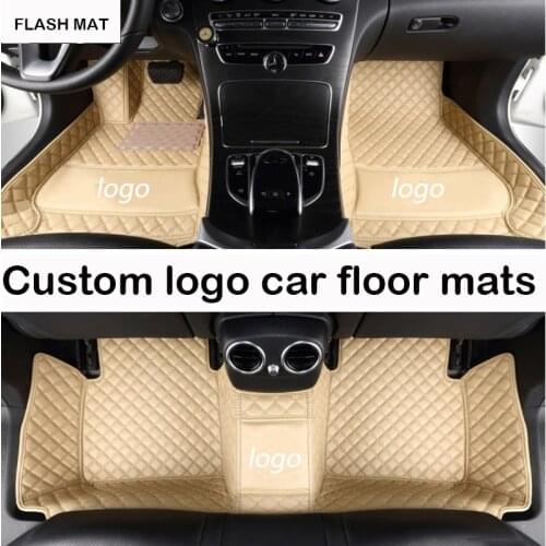 Custom LOGO car floor mats for isuzu all models isuzu D-MAX JMC S350 same structure interior auto accessories car mats