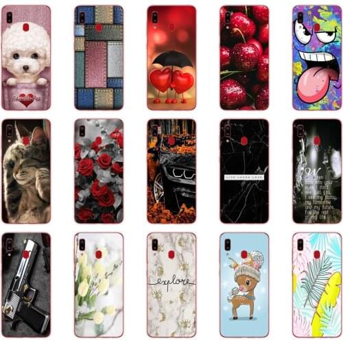 Case For Samsung Galaxy a20E Case cover Silicon soft tpu coque on For Samsung A20 A20s a207 SM-a207f bumper copas shockproof 7