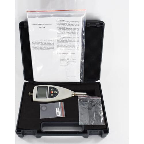 Digital Portable Surface Profile Gauge AR-131A Surface Roughness Tester Range 0 µm ~ 750µm