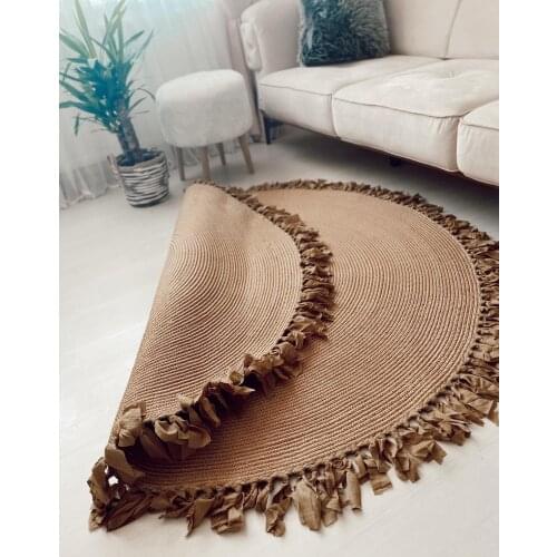 Halimax Milda Handmade Jute Carpet Rug 46