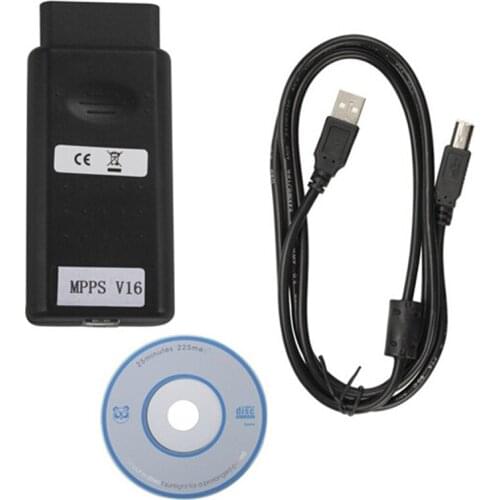 MPPS V16 ECU Chip Tuning Tool For EDC15 EDC16 EDC17 Checksum SMPS MPPS 16 CAN Flasher Remap Cable Vehicle Car Diagnostic Tool