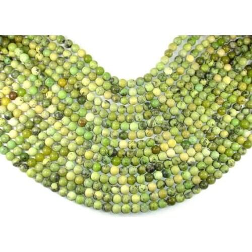 Wholesale Genuine Chrysoprase Stone beads,4mm 6mm 8mm 10mm 12mm Round Gem Stone Loose Beads For Jewelry Making,1of 15" strand