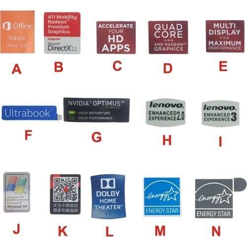 DIY Sticker Original 8th Generation Cpu 8th Generation I3 I5 I7 Xeon Pentium Desktop Computer Notebook Decoration Label