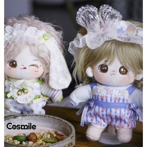 Cosmile Original Hand Made 20cm Doll Clothing Clothes Suspender Trousers Overalls Outfits Suit Cosplay C