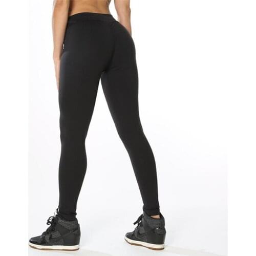 CUHAKCI Casual Sexy Workout Leggings High Waist Pants Gym Push Up Women Fitness Jeggings Pencil Pants