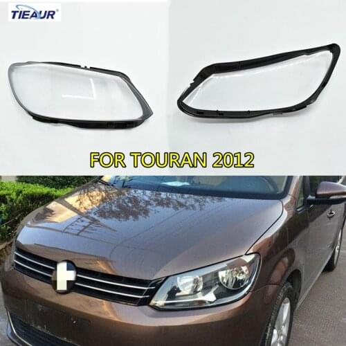 Transparent Headlamp Lens Cover for TOURAN 2012 Auto car Clear Shell Replacement
