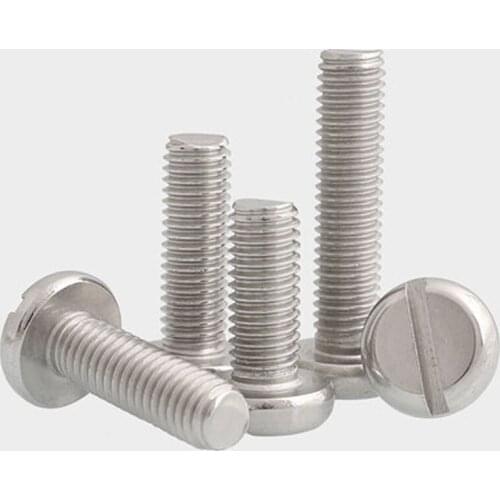 M6 Slotted Screw Pan head Bolts GB67 Round head Machine Screws