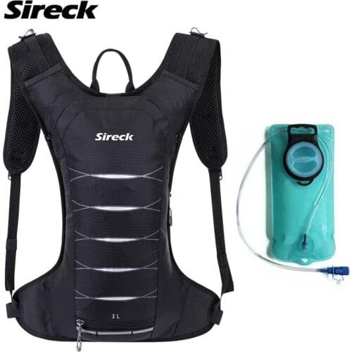 Sireck 2L TPU Sport Water Bag 3L Waterproof Outdoor Running Cycling Water Backpack Climbing Hiking Hydration Backpacks Bladder