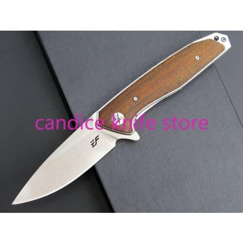 EF961 EF 961 Folding Pocket Knife D2 Blade Micarta Handle Tactical Hunting Camping Outdoor Survival Knives Multi EDC Tools