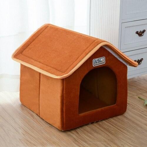 Super Soft Pet Bed Kennel Cat Supplies Warm Sleep Pet Dog Bed Pet Mat Supplies Soft Plush Kennel Kennel Puppy Bed Luxury Dog