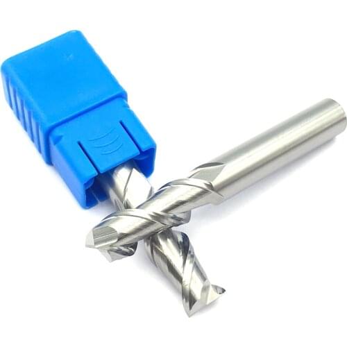 Endmill 1PCS HRC50 2F 10.0XD10X75L Aluminum Copper Wood Milling Tools Metal Carbide End Mill CNC Cutter Milling Cutter