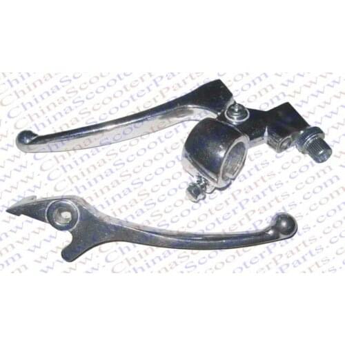 Alloy Clutch Brake Lever 50CC 70CC 90CC 110CC 125CC 140CC CRF KLX Apollo Xmotos Kaya Dirt Pit Bike Parts Silver