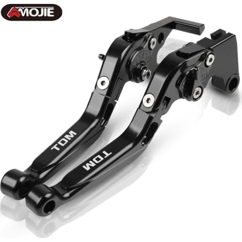 Motorcycle Extendable Adjustable Foldable Handle Levers Brake Clutch Lever For YAMAHA TDM900 2012-2014 , TDM 850 1991-2002