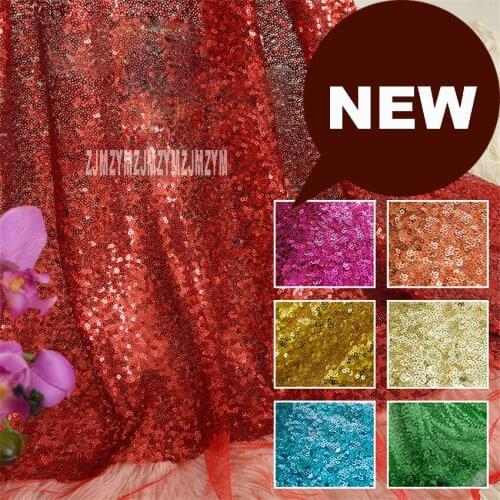 10M Sequin High Quality 3MM Sequin Stage Cloth Sparkly for Sequin Backdrop Wedding Decoration DIY (1000CM*130CM )