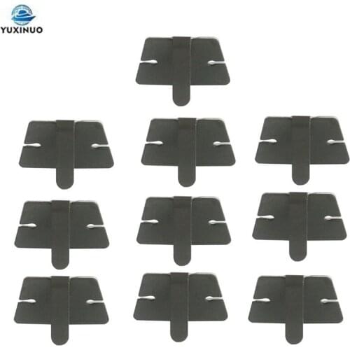 10PCS Handheld Speaker Mic Microphone Belt Hang Up Clip Handset Hook for ICOM IC-2720 IC-2820 Kenwood TM241 QYT KT8900 Radio