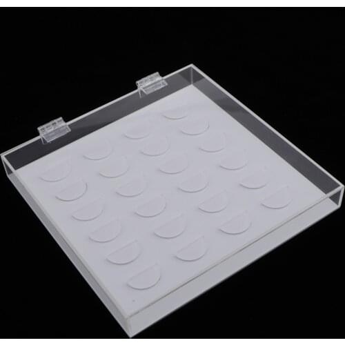 Acrylic False Eyelash Display Box Makeup Storage Container Organizer Case