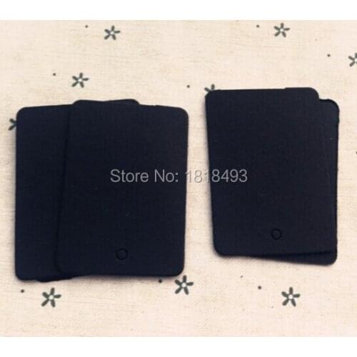 Free shipping 500 pcs a lot blank 350 gsm black paper tag 3.5x5cm/baking price tag/clothing hang tag/gift packing tag/labels