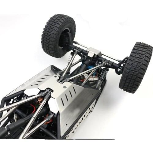 Stainless Chassis Armor Protective Plate Board for AXIAL Capra 1.9 UTB AXI03004 RC Car Upgrade Parts
