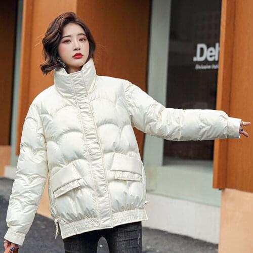 ISENMAL New Arrival Women Winter Jacket Cotton Padded Autumn Female Basic Jacket Coat Chaqueta Mujer