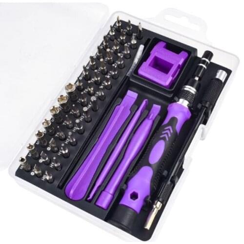 Hot sell 52 in 1 Precision Screwdriver Set Professional Screwdriver Bits Set Magnetic Electronics Repair Tool Set