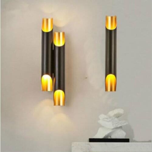 Minimalist Lightweight Wall Light Designer Model Room Living Room Led Sconce Indoor Bedroom Bedside Vintage Wall Lamp