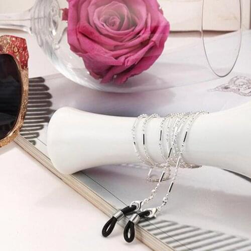 Fashion All-match Chain Glasses Chain Lanyard Reading Glasses Chain Ladies Accessories Sunglasses Fixed Belt Rope Wholesale