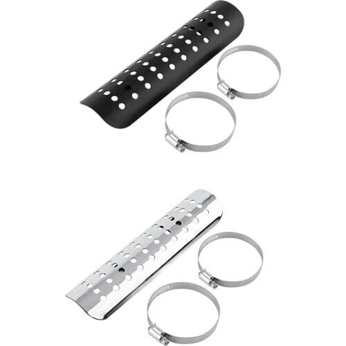 Motorcycles Exhaust Muffler Pipe Heat Shield Cover Heel Guard