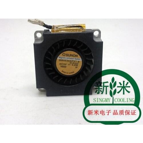 NEW SUNON 3510 3.5 turbine turbo Blower GB0535AFV1-8 5V 0.8W cooling fan