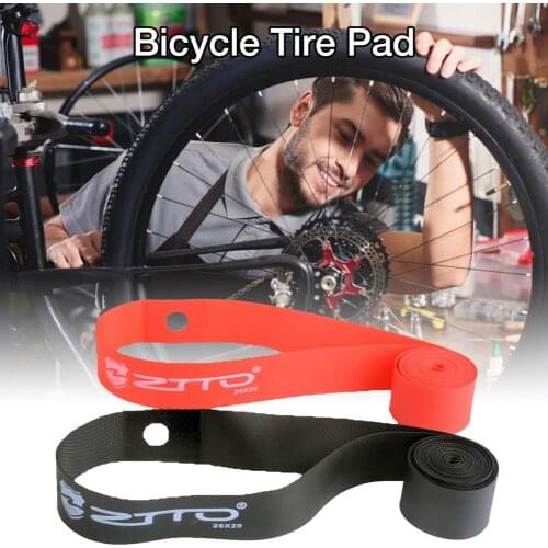 2pcs/set Rubber Bicycle Rim Tapes Strip For 20 24 26 27.5 29 Inch 700c MTB Bike Inner Tube Pad Anti-piercing Bike Tire Pad Tape