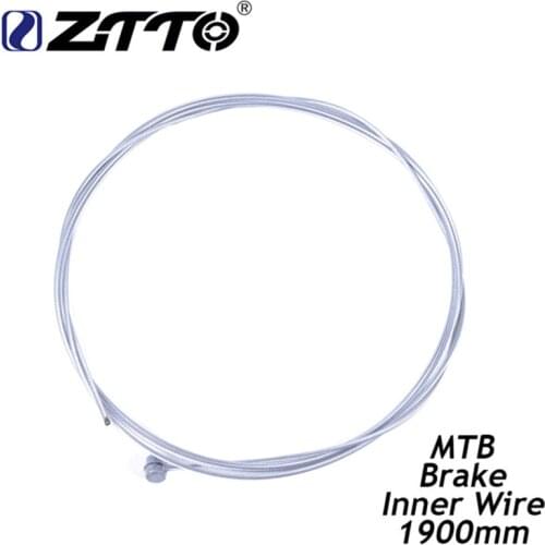 ZTTO MTB Mountain Bike Touring Bicycle Galvanized Steel Inner Brake Cable Wire Line for V Brake Disc Brake 1900mm Bike Parts