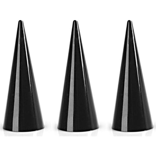 1Pc Plastic Finger Cone Fingertip Ring Stand Display Showcase Holder Storage N2UE