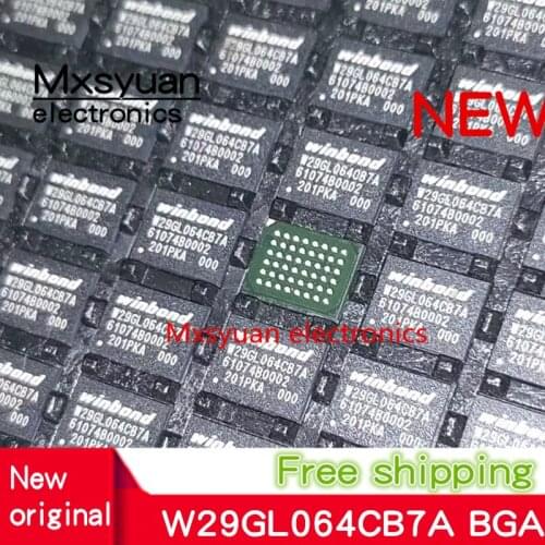 10PCS/ lot W29GL064CB7A W29GL064 BGA48 New original stock
