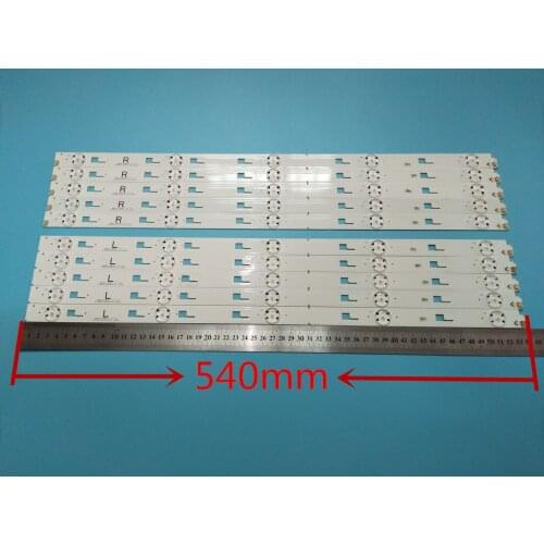 10Pcs x 55 inch Background light strips for SONY KD-5X8000C XBR-5X8C SVY550AG6 REV00 R/L 150223