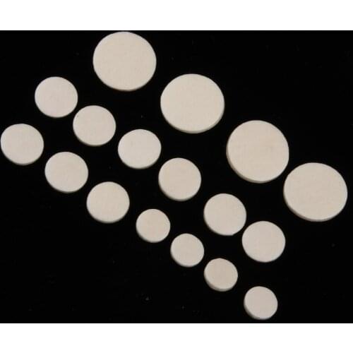 17pcs Eb Clarinet Pads Kit Set for Woodwind Replacement Parts