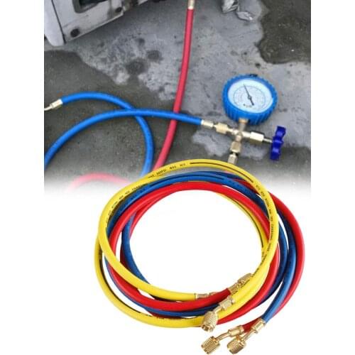 3PCS Air Conditioning Hose 134a Durable Refrigeration Tube Refrigerant Filling Hose Car Accessories 2021