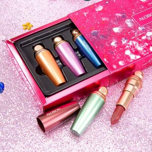 5Pcs/set Matte Lipstick Set Waterproof Long Lasting Moisturizing Women Lip Tint Set No Fading Lip Makeup Beauty Cosmetics TSLM2
