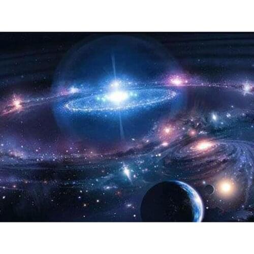 New Beautiful Space Pattern 5D DIY Diamond Painting Cross Stitch Kits Resin Mosaic Embroidery Picture Craft Home Decor Sale