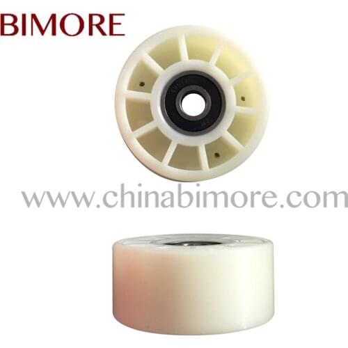 BIMORE Escalator Handrail Roller OD76mm Thickness 35mm Bearing 6201RS