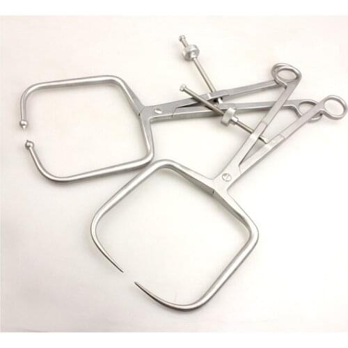 Orthopaedic instruments medical tibial plateau foot ankle reduction forceps calcaneal bone holding forceps point pointed ball he